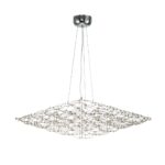 4305-12P, подвесная люстра, D1250xH420/2420, LEDx143W, 6200LM, 3000K/4500K/6000K, included, remote control