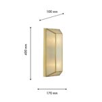 4120-2W, настенный светильник, D100xW170xH400, 2xE27x60W, excluded — изображение 3