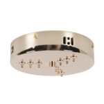 4591-220-9GD, потолочная чаша, D220xH40, цвет золотой