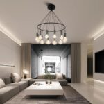 4378-12P, подвесная люстра, D650xH760, 12xLEDx3.5W, 2795LM, 4000K, CRI>90, included — изображение 6