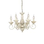 1141-6P, люстра подвесная, D620xH450/1400, 6xE14x60W, excluded