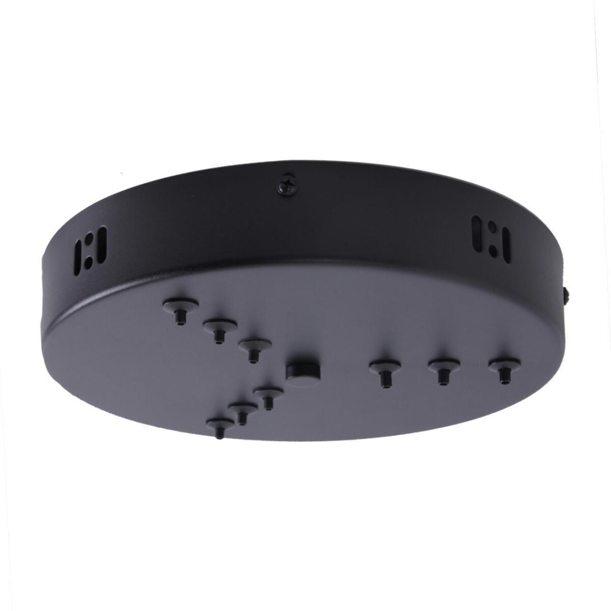 4591-220-9BL, потолочная чаша, D220xH40, цвет черный — изображение 1