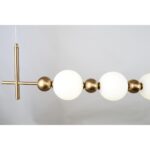 4088-5P, подвесная люстра, L1300xW160xH350/1500, 5xLEDx6W, 2250LM, 4000K, included — изображение 8