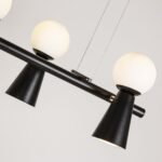 4095-5P, подвесная люстра, L900xW330xH230/1730, 5xG9LEDx3W + 5xGU10x35W, excluded — изображение 6