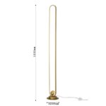 4221-1F, напольный светильник, D200xH1535, LEDx62W, 4960LM, 4000K, included, switch — изображение 3