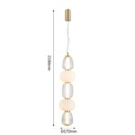 4057-2P, подвес, D170xH900/2100, LEDx36W, 3272LM, 3000K, included — изображение 3