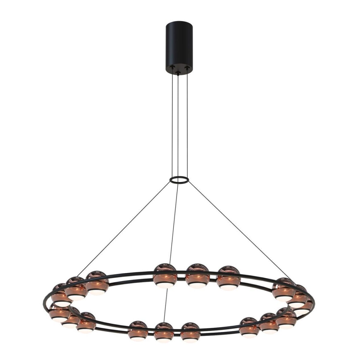 4561-18P, подвесная люстра, D650xH1500/1675, 18xLEDx4W, 4320LM, 4000K, included 4561-18P, подвесная люстра, D650xH1500/1675, 18xLEDx4W, 4320LM, 4000K, included — изображение 1