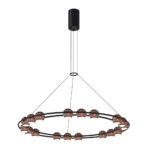 4561-18P, подвесная люстра, D650xH1500/1675, 18xLEDx4W, 4320LM, 4000K, included