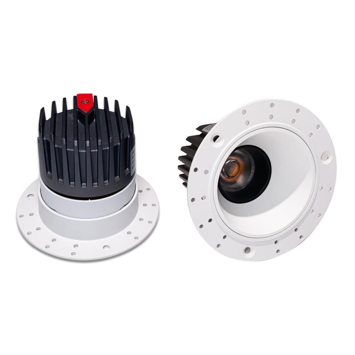 4425-1C, врезной светильник под штукатурку, D145xH75, cutout:D75, LEDx12W, 1020LM, 3000K, IP20, CRI>90, beam angle:36, included — изображение 4