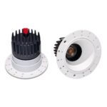 4425-1C, врезной светильник под штукатурку, D145xH75, cutout:D75, LEDx12W, 1020LM, 3000K, IP20, CRI>90, beam angle:36, included — изображение 4