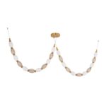 4559-2PC, подвесная/потолочная люстра, D200xH1780/2780 + D640xH890/1775 + D1800xH820/1725, 2xLEDx18W, 1990LM, 4000K, included — изображение 7