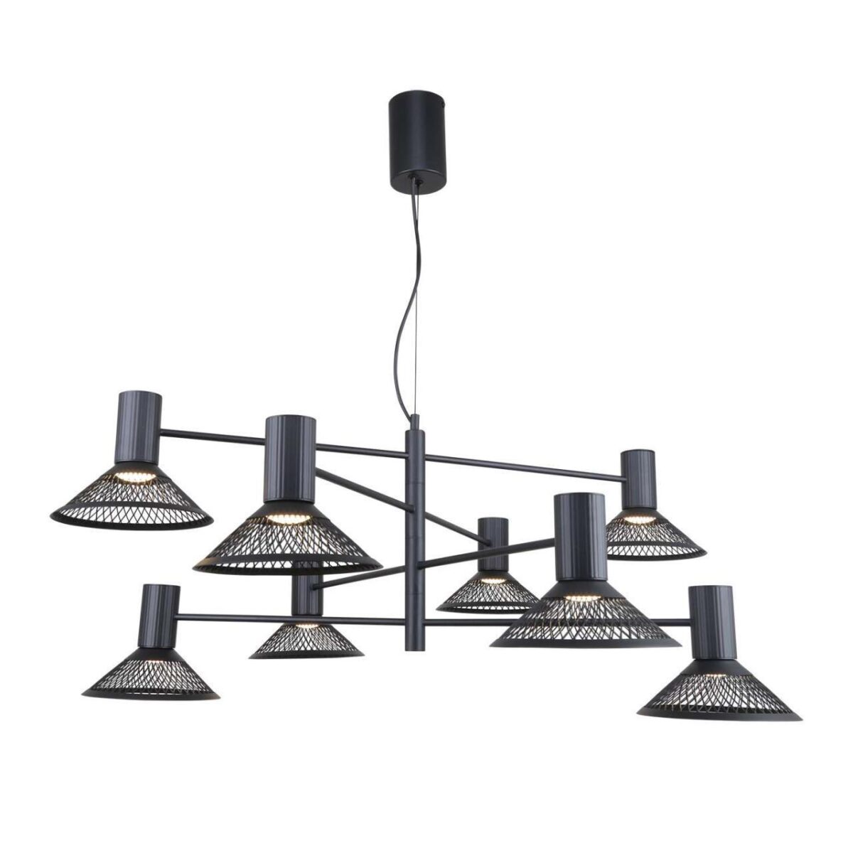 4623-8P, подвесная люстра, D900xH570/1470, 8xLEDx6W, 5280LM, 3000K, included 4623-8P, подвесная люстра, D900xH570/1470, 8xLEDx6W, 5280LM, 3000K, included — изображение 1