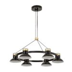 4516-6P, подвесная люстра, D625xH300/1800, 6xLEDx10W, 4800LM, 4000K, included — изображение 2