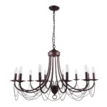 2590-12P, подвесная люстра, D960xH580/2080, 12xE14x40W, excluded — изображение 2