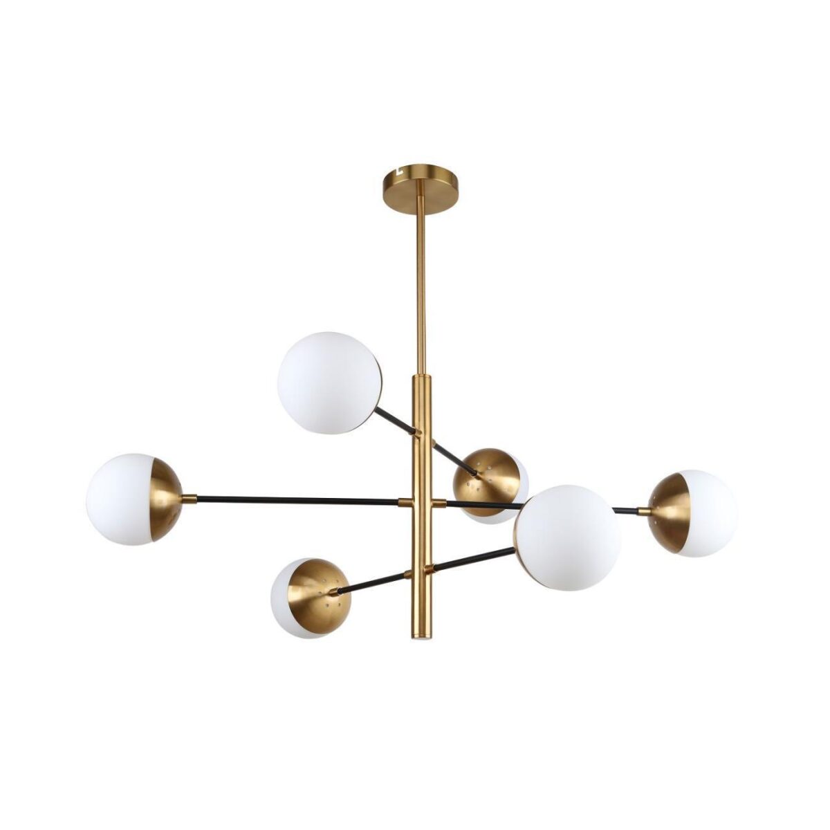 3087-6P, потолочная люстра, L960xW650xH610/910, 6xG9x25W, excluded — изображение 2