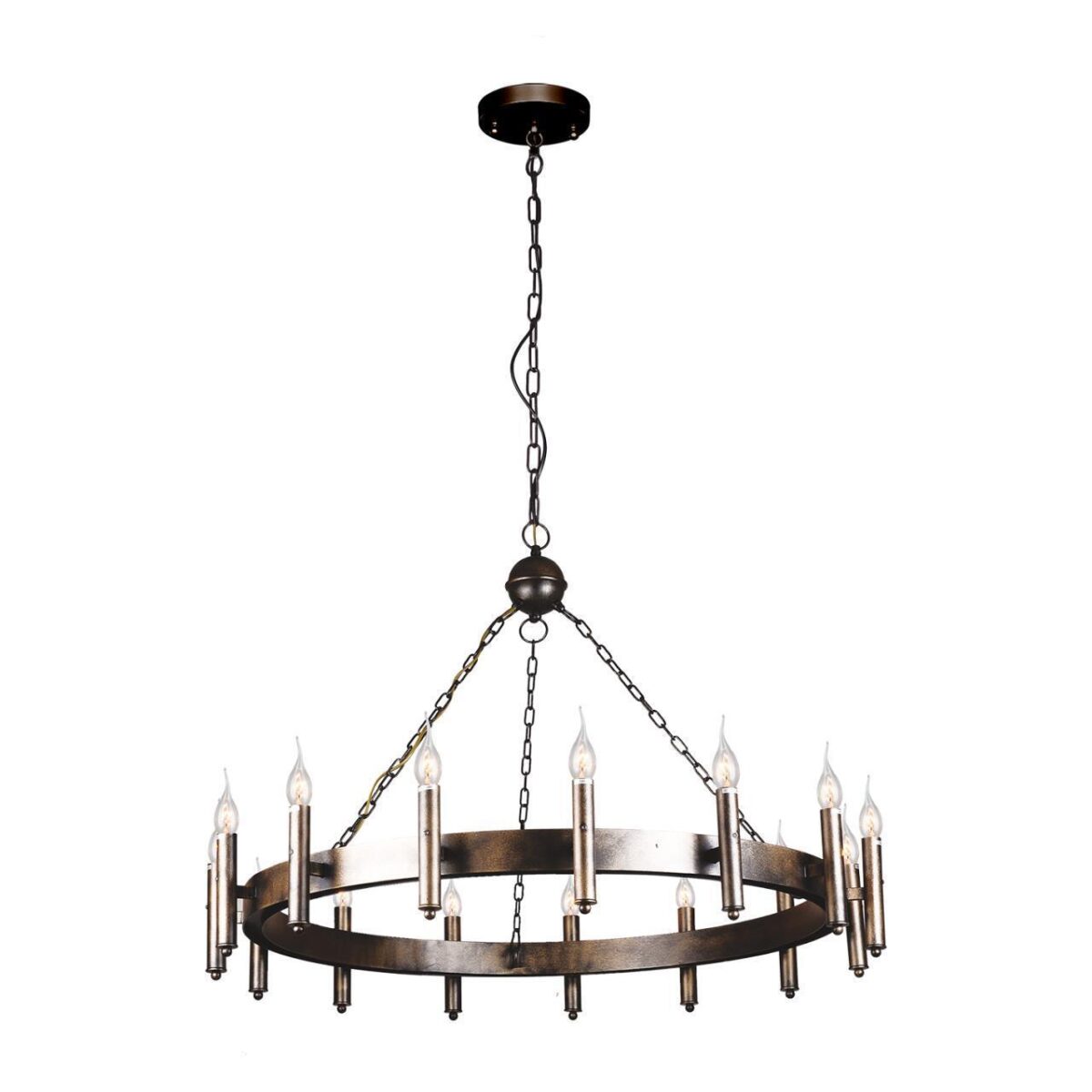 1144-15P, люстра подвесная, D1124xH2150, 15xE14x60W, excluded 1144-15P, люстра подвесная, D1124xH2150, 15xE14x60W, excluded — изображение 1