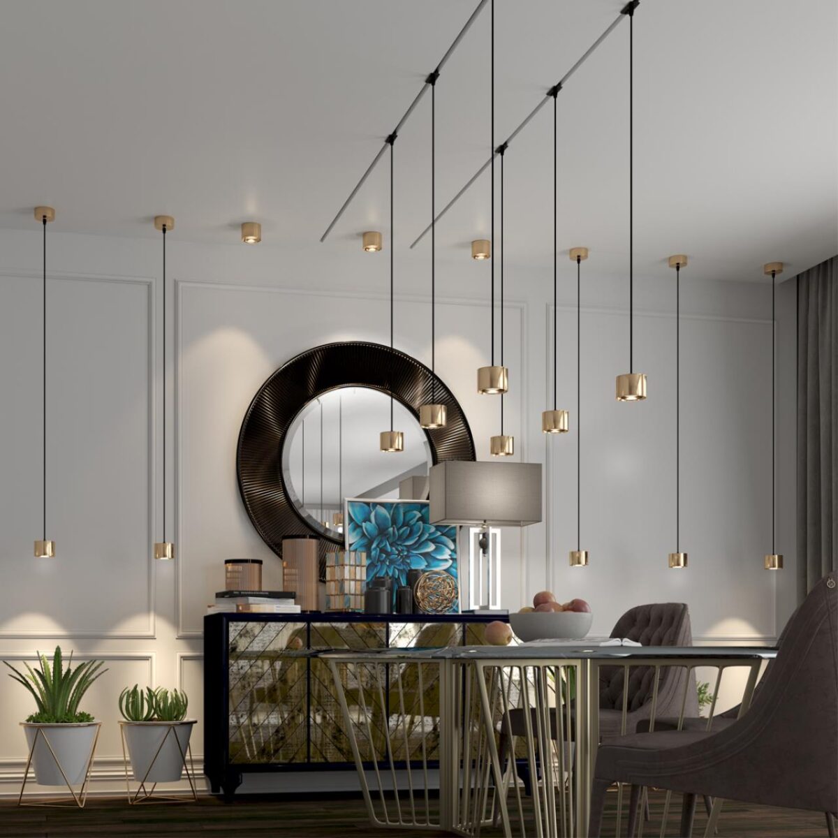 358669 OVER NT21 390 золото Светильник накладной светодиодный IP20 LED 4000К 12W 220V PATERA — изображение 5