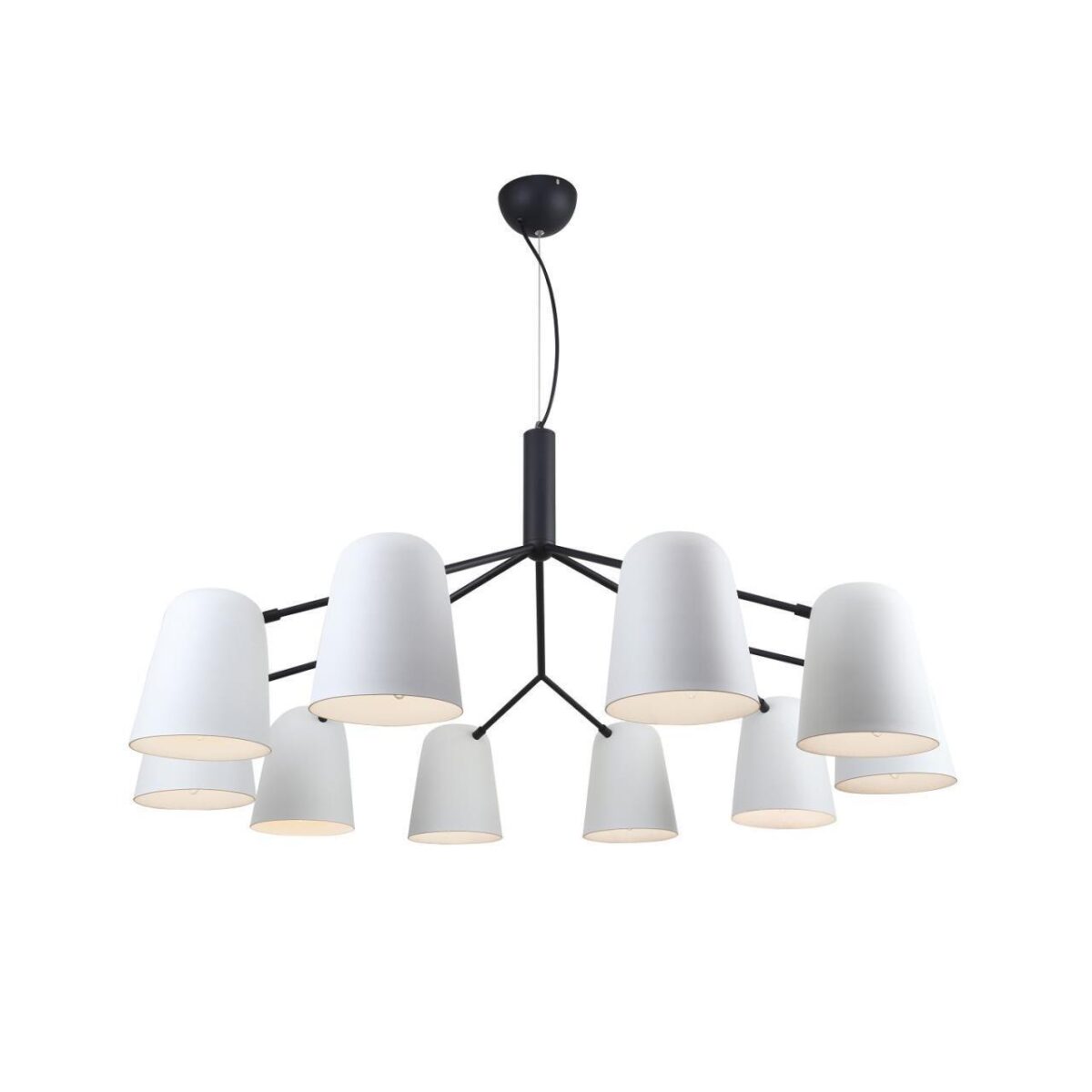 2762-10P, подвесная люстра, D1050xH610/1560, 10xE14x40W, excluded 2762-10P, подвесная люстра, D1050xH610/1560, 10xE14x40W, excluded — изображение 1