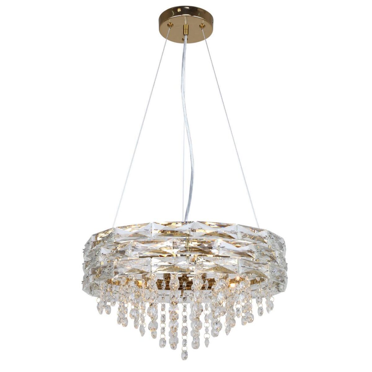 4251-6P, подвесная люстра, D410xH350/1220, 6xG9x40W, excluded — изображение 1