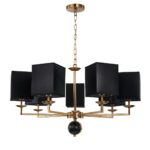 2822-7P, подвесная люстра, D790xH455/1520(H560/1625), 7xE14x40W, excluded — изображение 2