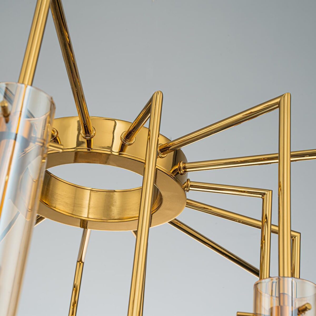 4500-15P, подвесная люстра, D555xH435/1635, 15xG9x25W, excluded — изображение 6