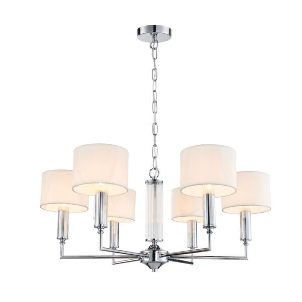 2607-6P, подвесная люстра, D660xH300/1350, 6xE14x40W, excluded