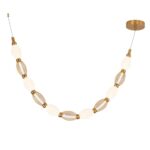 4559-1PC, подвесная/потолочная люстра, D160xH1780/2780 + D505xH890/1775 + D965xH820/1725, LEDx18W, 1230LM, 4000K, included — изображение 7