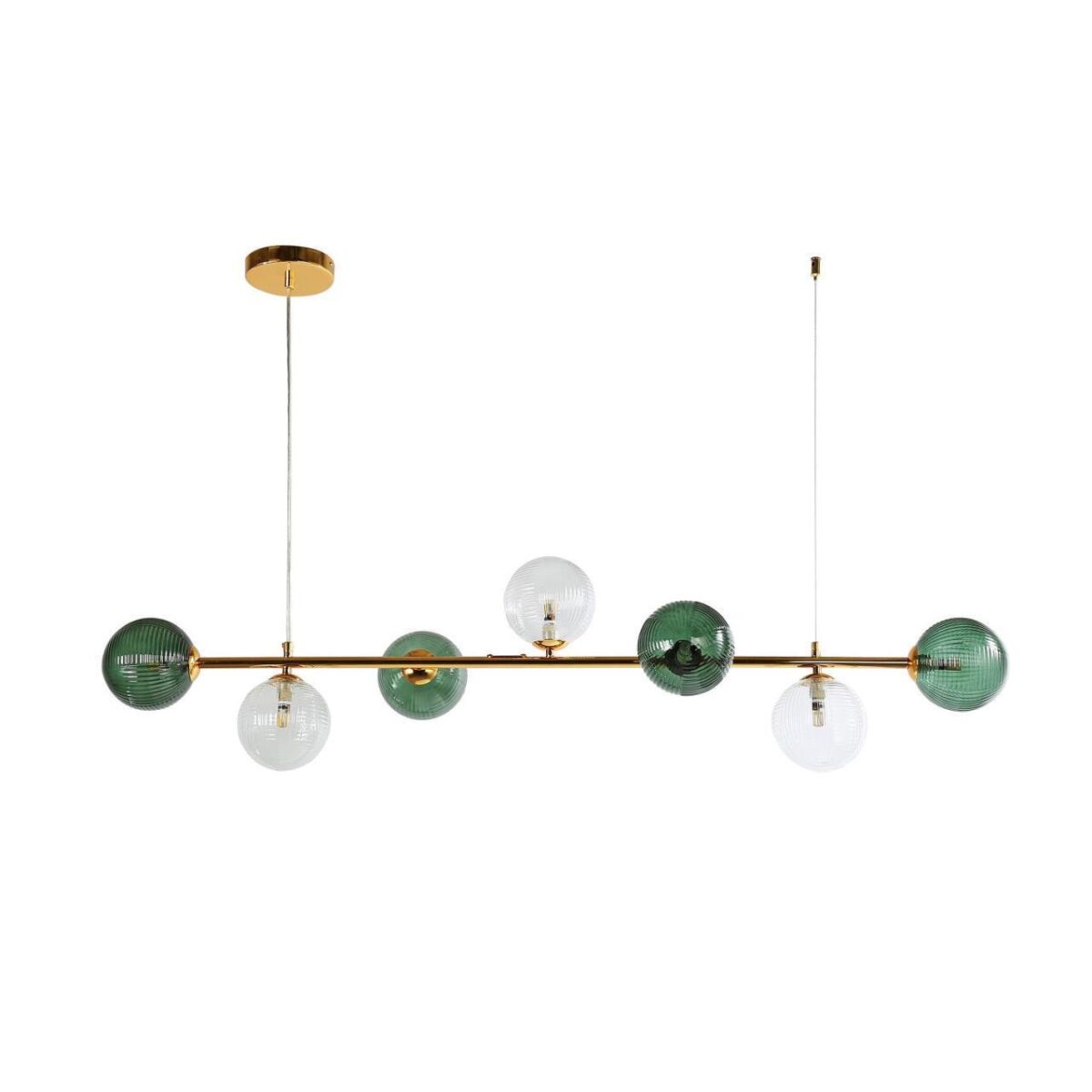 4035-7P, подвесная люстра, L1200xW300xH300/1300, 7xG9LEDx5W, excluded — изображение 2