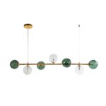 4035-7P, подвесная люстра, L1200xW300xH300/1300, 7xG9LEDx5W, excluded — изображение 2