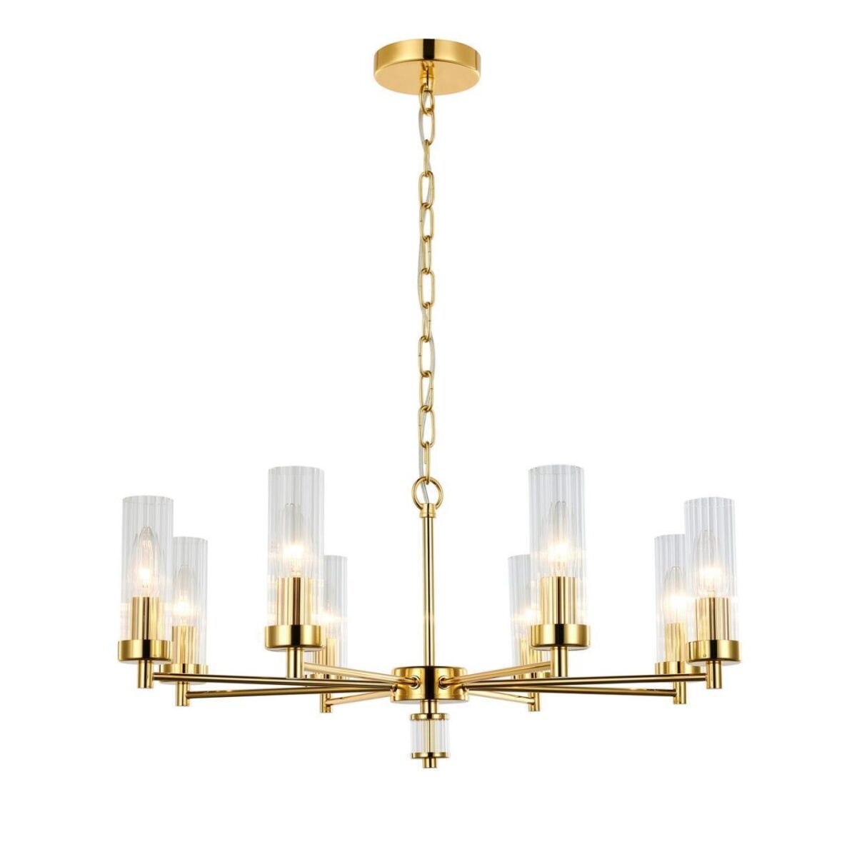 2673-8P, подвесная люстра, D660xH310/1310, 8xE14x40W, excluded — изображение 1