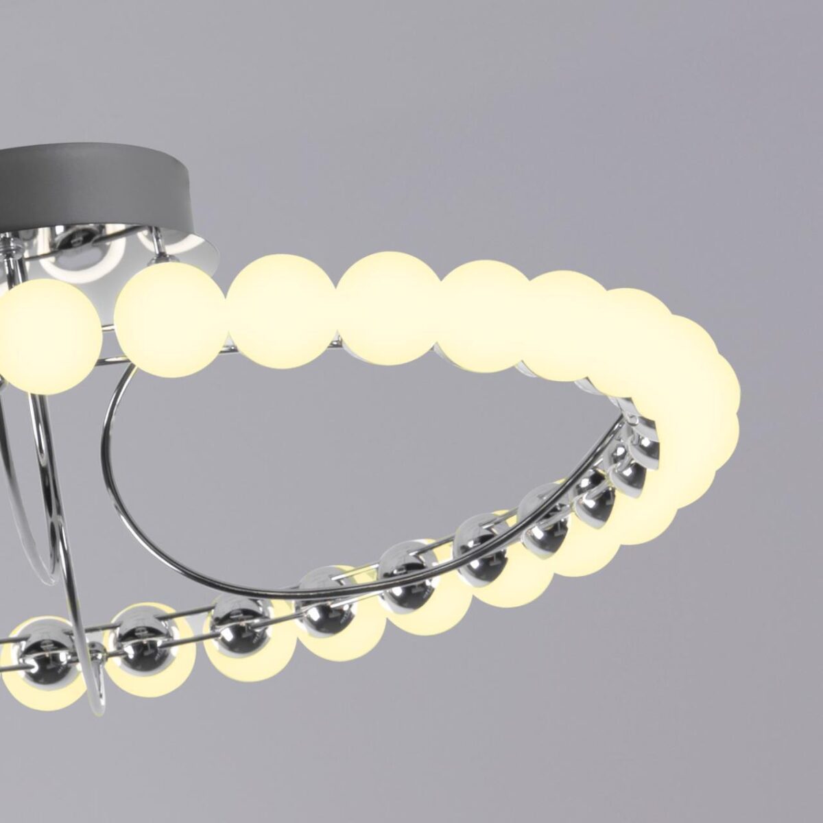 4590-6C, потолочная люстра, D600xH200, LEDx43W, 3400LM, 4000K, included — изображение 1