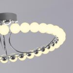 4590-6C, потолочная люстра, D600xH200, LEDx43W, 3400LM, 4000K, included