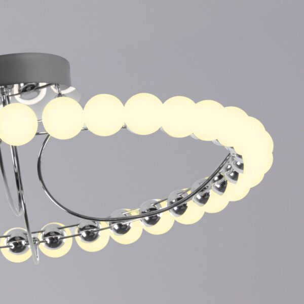 4590-6C, потолочная люстра, D600xH200, LEDx43W, 3400LM, 4000K, included