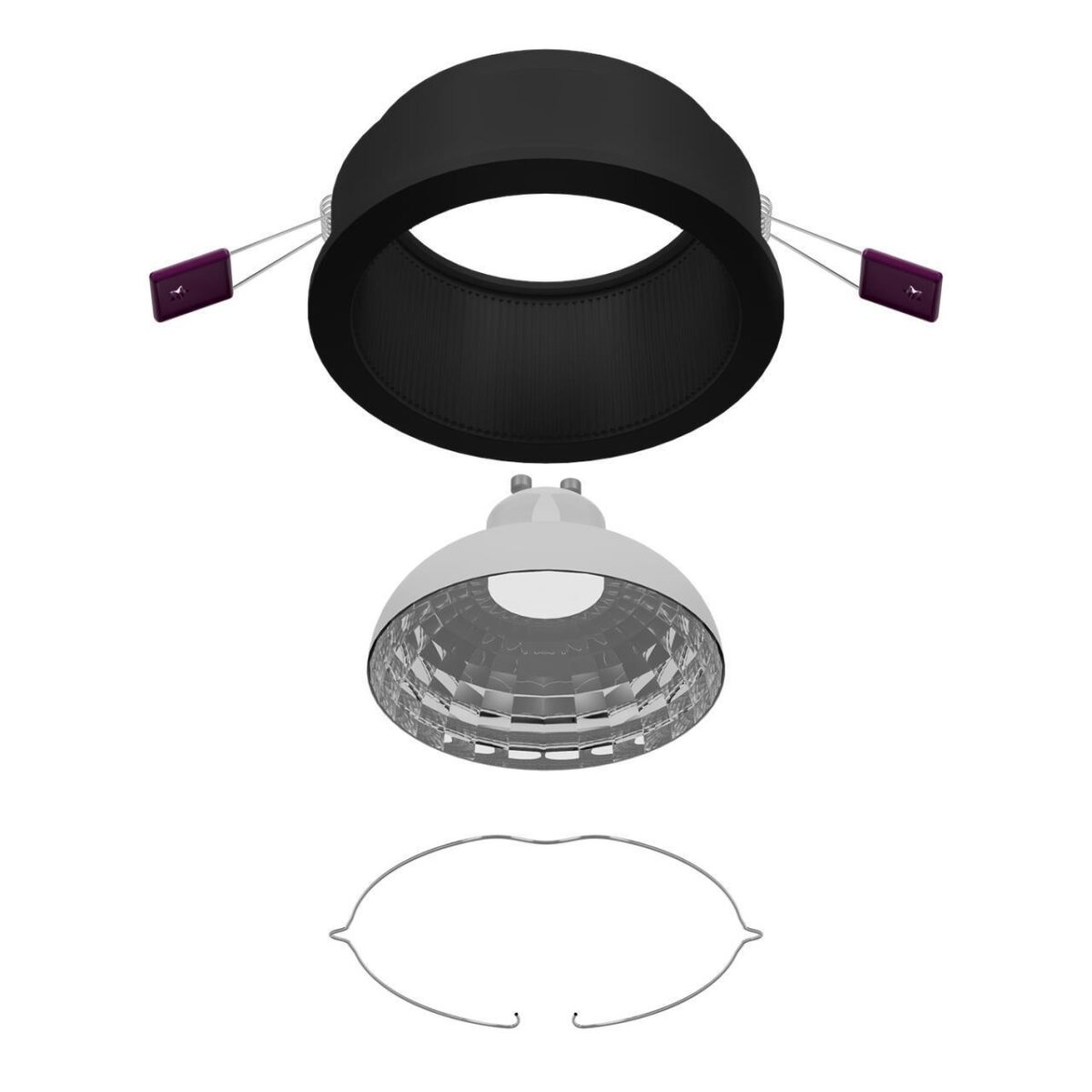 4545-1C, врезной светильник, D85xH40, cutout:D75, 1xGU10x35W, IP20, excluded — изображение 6