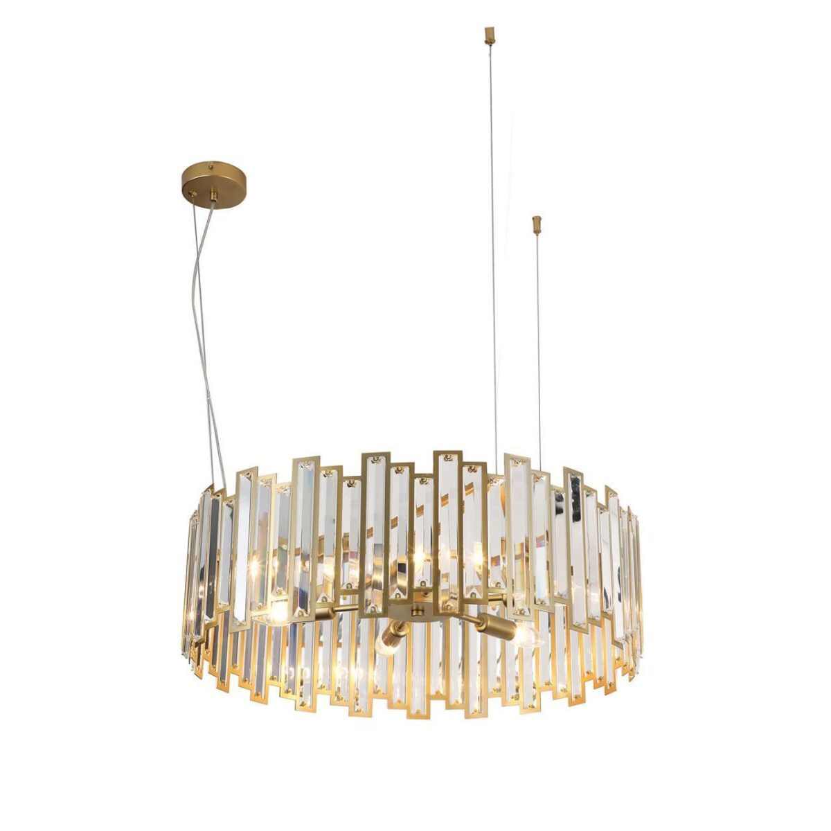 4484-6P, подвесная люстра, D600xH220/1200, 6xE14x60W, excluded — изображение 1