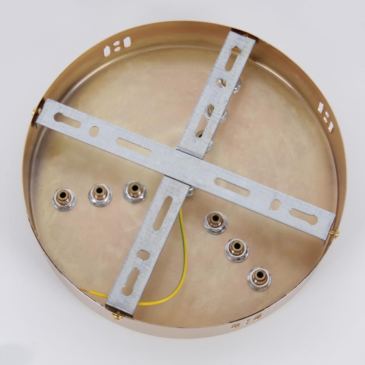 4591-220-9GD, потолочная чаша, D220xH40, цвет золотой — изображение 3