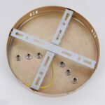 4591-220-9GD, потолочная чаша, D220xH40, цвет золотой — изображение 3