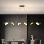 4677-6P, подвесная люстра, L1490xW190xH145/1200, LEDx90W, 3100LM, 3000-6000K, IP20, included, remote control — изображение 6