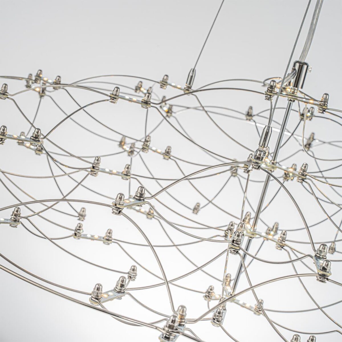 4305-8P, подвесная люстра, D785xH270/2270, LEDx46W, 5580LM, 3000K/4500K/6000K, included, remote control — изображение 4