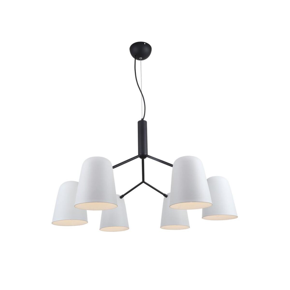 2762-6P, подвесная люстра, D800xH570/1520, 6xE14x40W, excluded 2762-6P, подвесная люстра, D800xH570/1520, 6xE14x40W, excluded — изображение 1