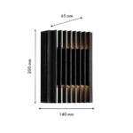 4297-1W, уличный светильник, D65xW140xH200, LEDx12W, 360LM, 4000K, IP54, included — изображение 3