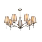 2906-7P, потолочная люстра, D800xH520, 7xE14x40W, excluded