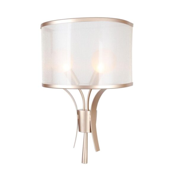 2551-2W, настенный светильник, D180xW300xH450, 2xG9x40W, excluded