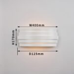 4122-2W, настенный светильник, D125xW400xH170, 2xE14x40W, excluded — изображение 3