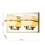 3013-2W, настенный светильник, D200xW440xH240, 2xG9x40W, excluded — изображение 3