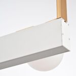 4073-6P, подвесная люстра, L1200xW240xH200/1200, 6xG9LEDx10W, excluded + LEDx18W, 1000LM, 4000K, included — изображение 5