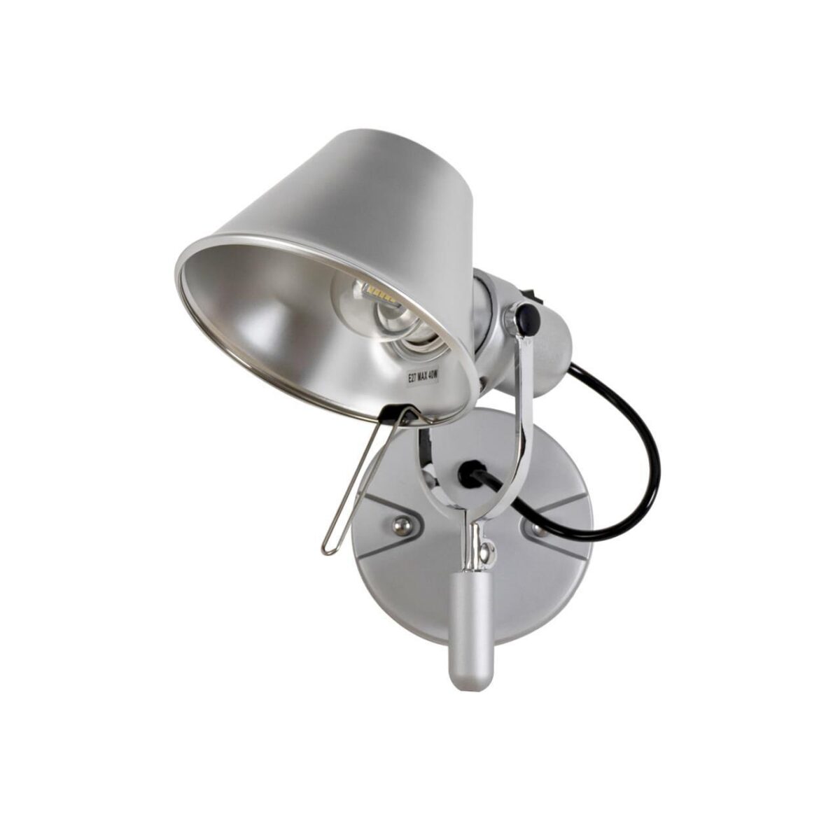 1869-1W, настенный светильник, D265xW145xH230, 1xE27x40W, excluded — изображение 2