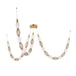 4559-3PC, подвесная/потолочная люстра, D200xH1780/2780 + D650xH890/1775 + D1980xH820/1725, 3xLEDx18W, 2910LM, 4000K, included — изображение 8