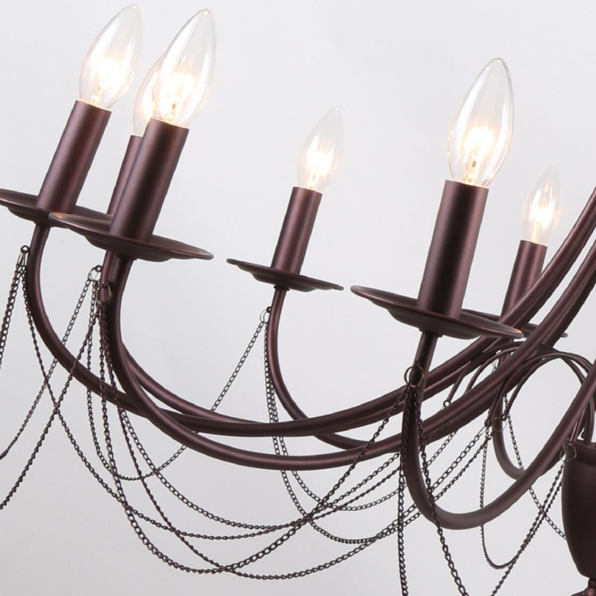 2590-12P, подвесная люстра, D960xH580/2080, 12xE14x40W, excluded — изображение 7