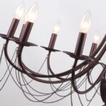 2590-12P, подвесная люстра, D960xH580/2080, 12xE14x40W, excluded — изображение 7